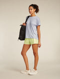 Women's Merino Blend Drayden Reversible Top Grey quartz - 4