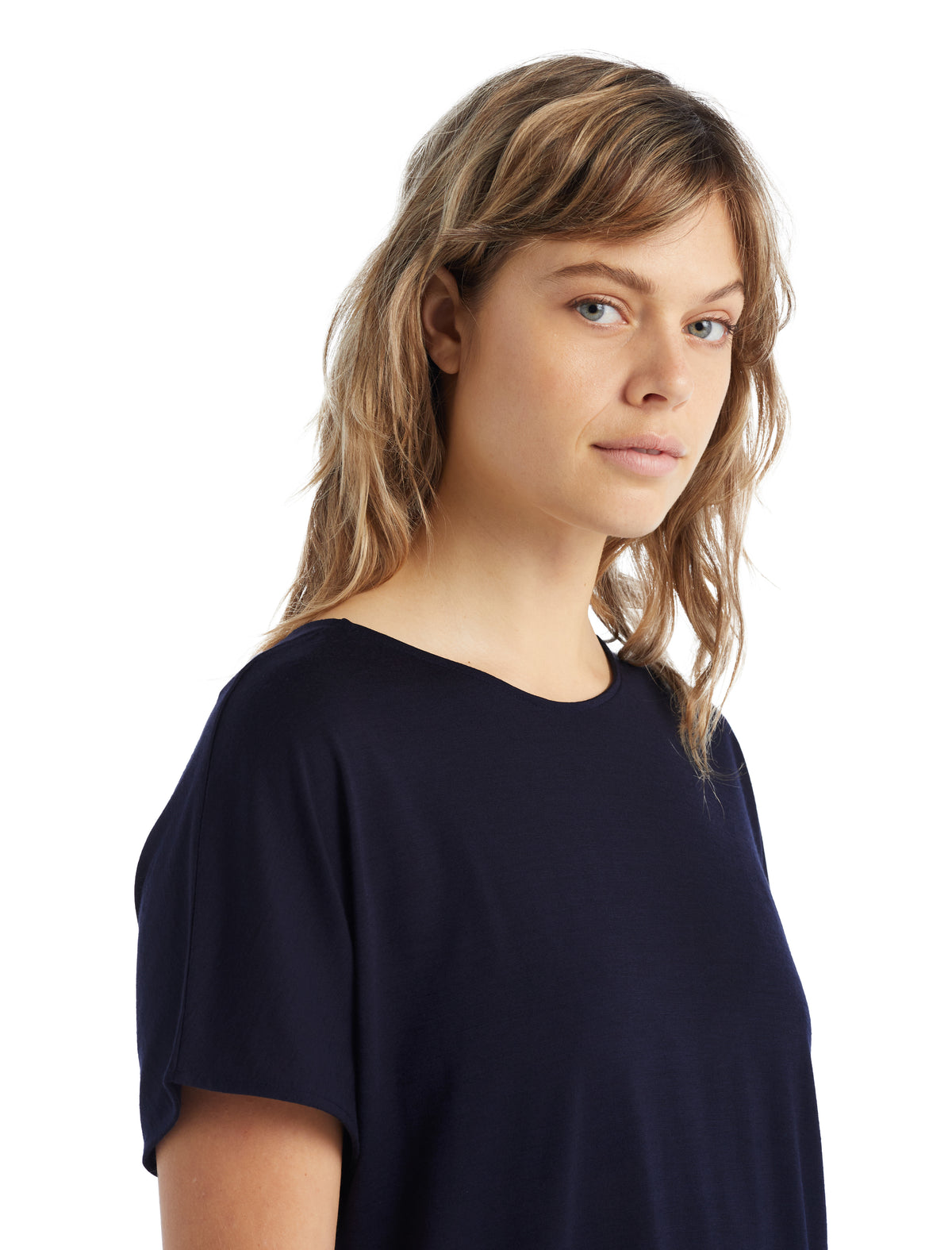 Women's Merino Blend Drayden Reversible Top Glacier - 4