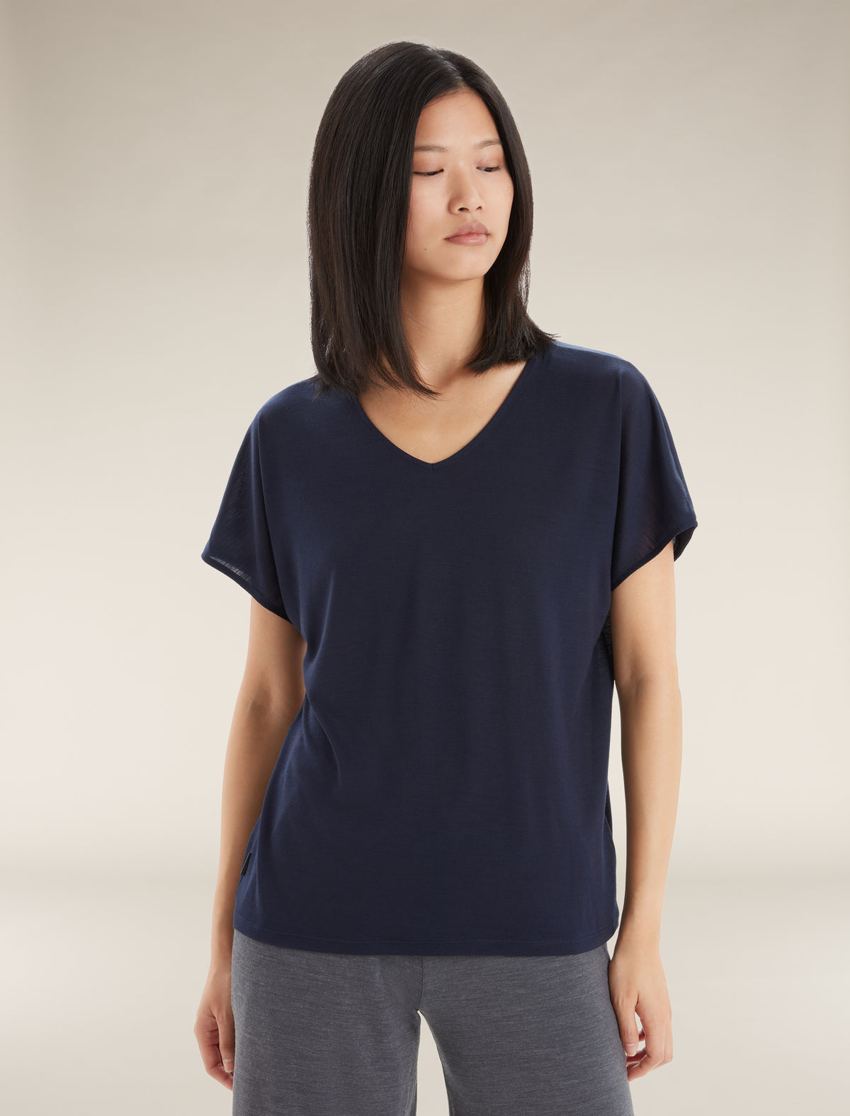 Women's Merino Blend Drayden Reversible Top Glacier - 6