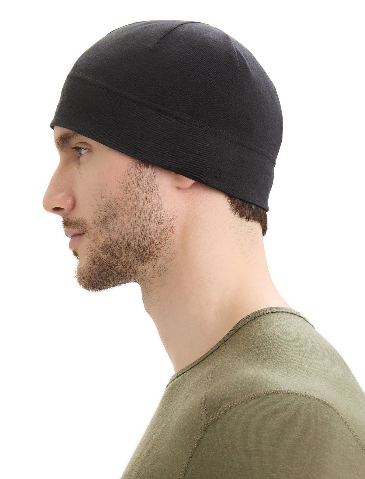 Unisex Cool-Lite™ Merino Blend Flexi Beanie Black - 3
