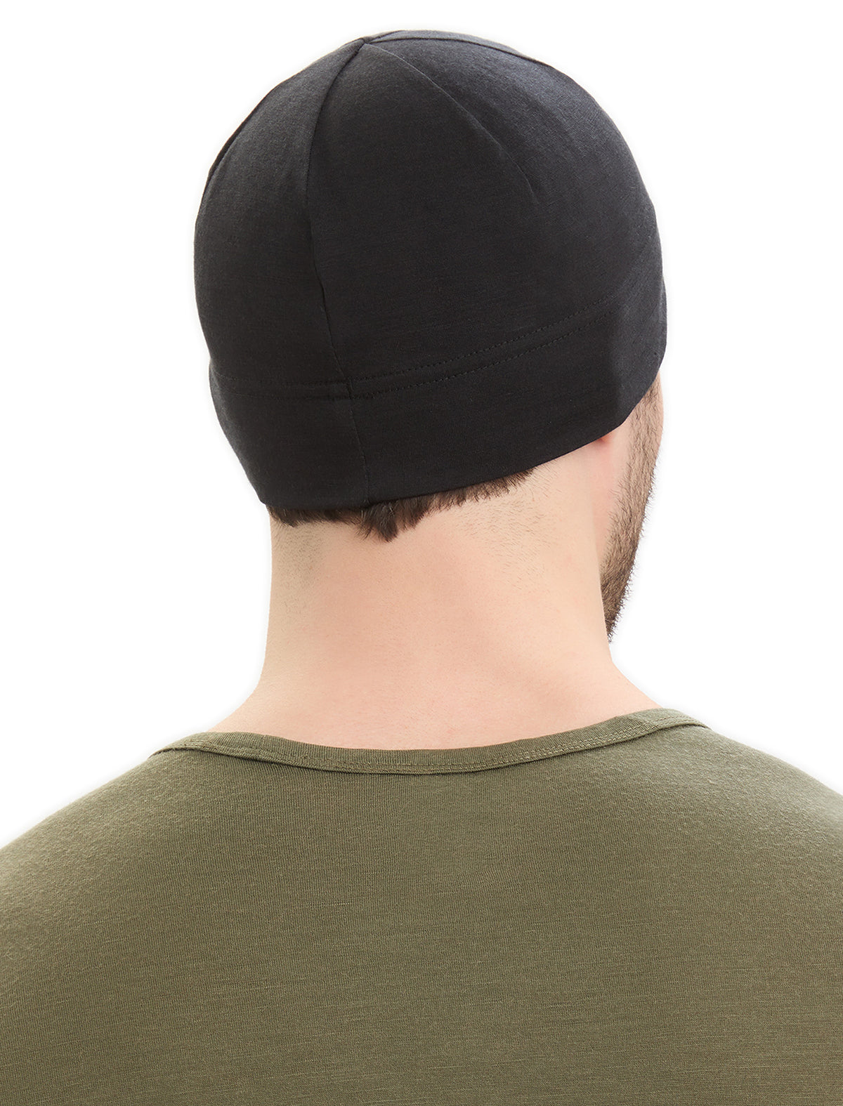 Unisex Cool-Lite™ Merino Blend Flexi Beanie Black - 4