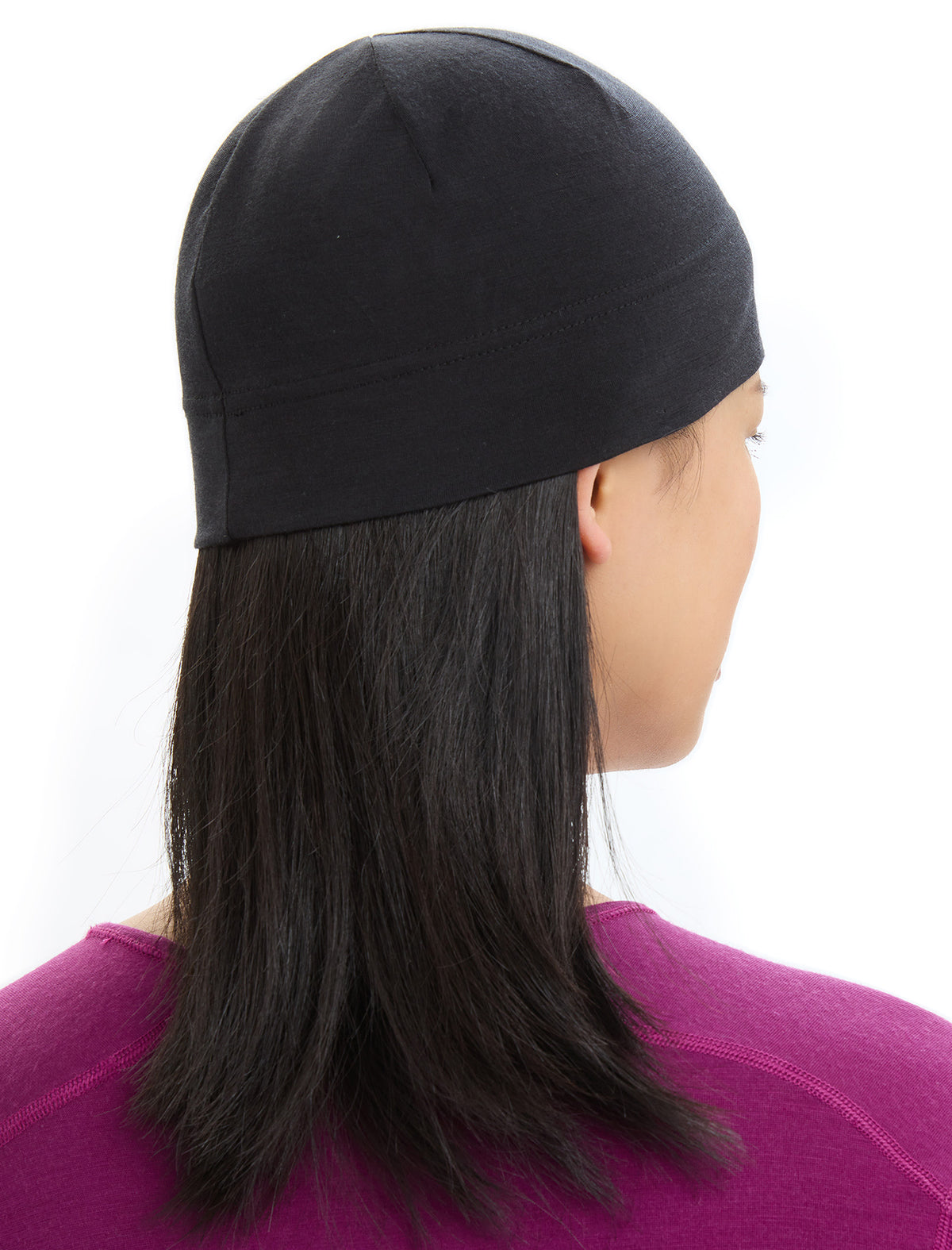 Unisex Cool-Lite™ Merino Blend Flexi Beanie Black - 7