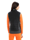 Veste en MerinoLoft™ Femme Black/Jet Heather - 2