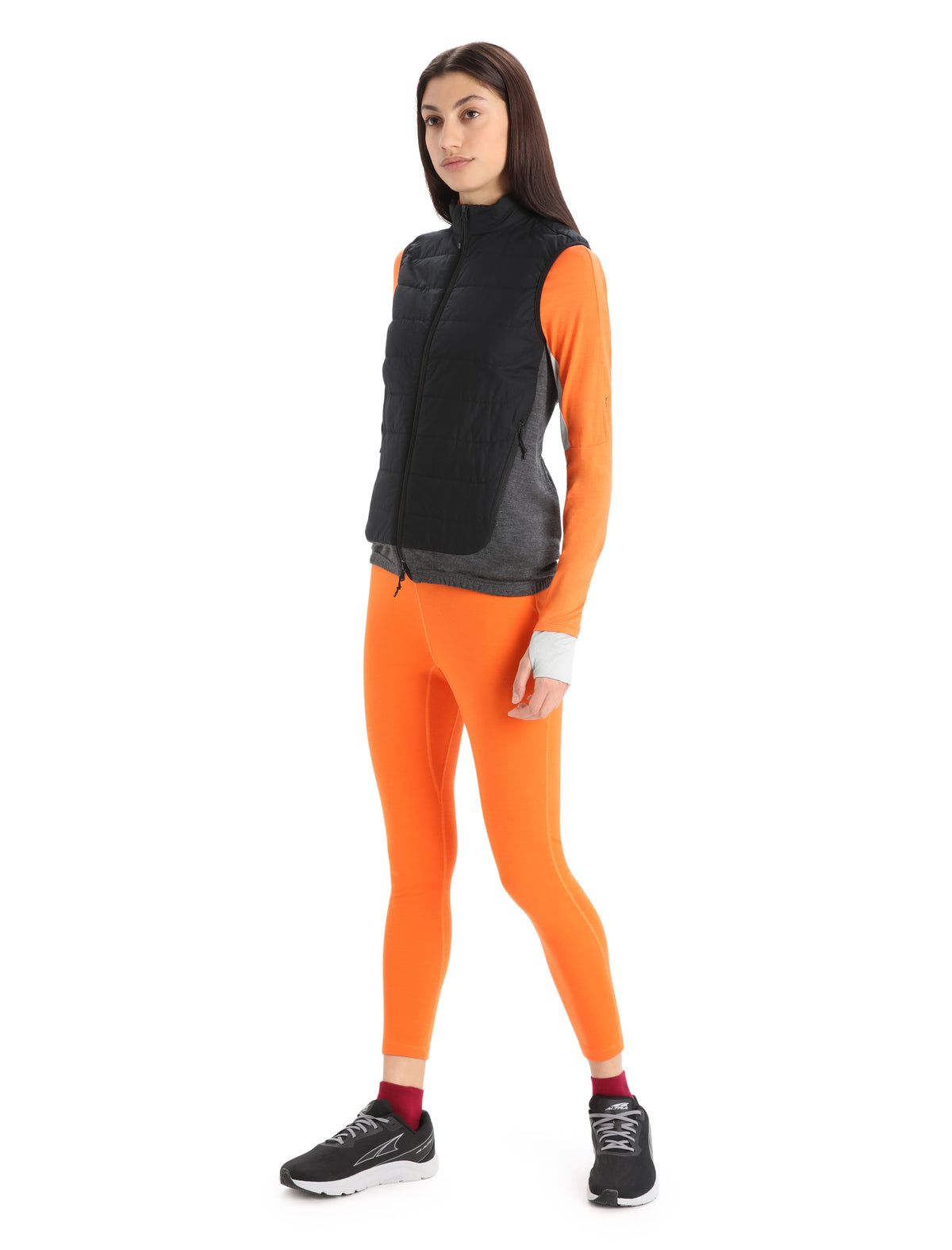Veste en MerinoLoft™ Femme Black/Jet Heather - 3