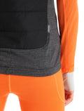 Veste en MerinoLoft™ Femme Black/Jet Heather - 7