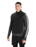 Veste en MerinoLoft™ Homme Black/Jet Heather - 1