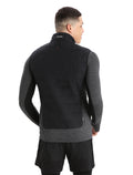 Veste en MerinoLoft™ Homme Black/Jet Heather - 3