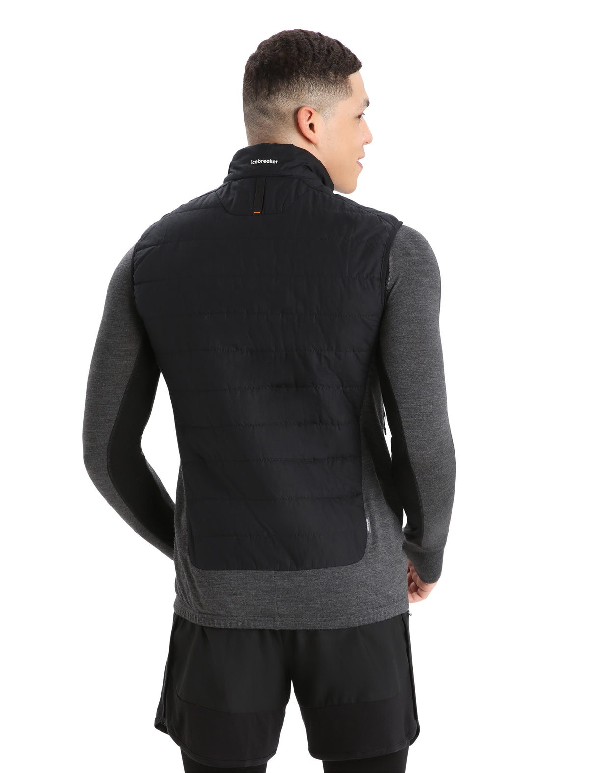 Veste en MerinoLoft™ Homme Black/Jet Heather - 2