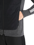 Veste en MerinoLoft™ Homme Black/Jet Heather - 8