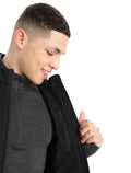 Veste en MerinoLoft™ Homme Black/Jet Heather - 10