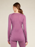 Women's 125 ZoneKnit™ Long Sleeve Crewe Thermal Top Deco - 3