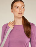 Women's 125 ZoneKnit™ Long Sleeve Crewe Thermal Top Deco - 6