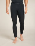 Legging isotherme 125 ZoneKnit™ en mélange de mérinos Men's Black - 1