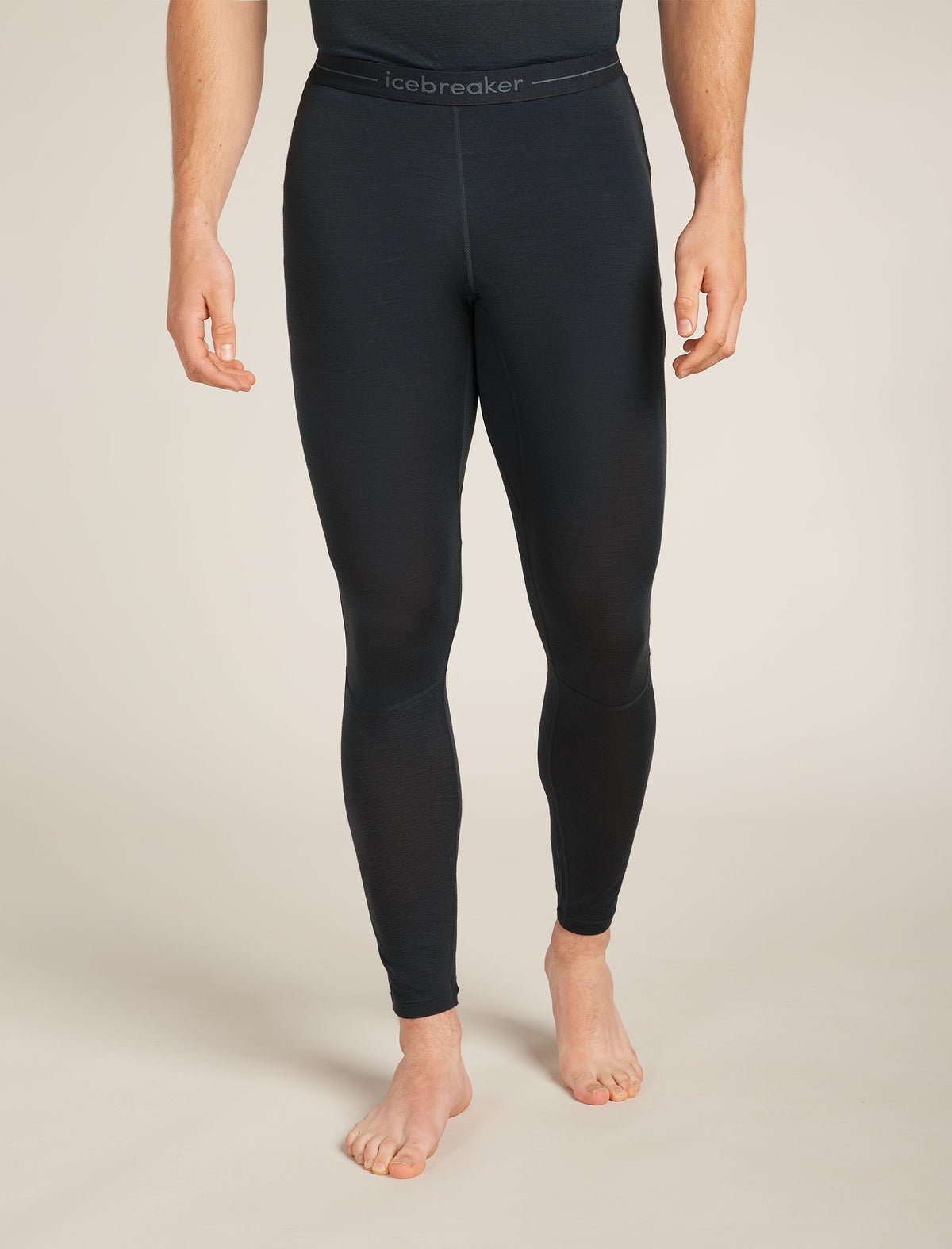 Legging isotherme 125 ZoneKnit™ en mélange de mérinos Men's Black - 1