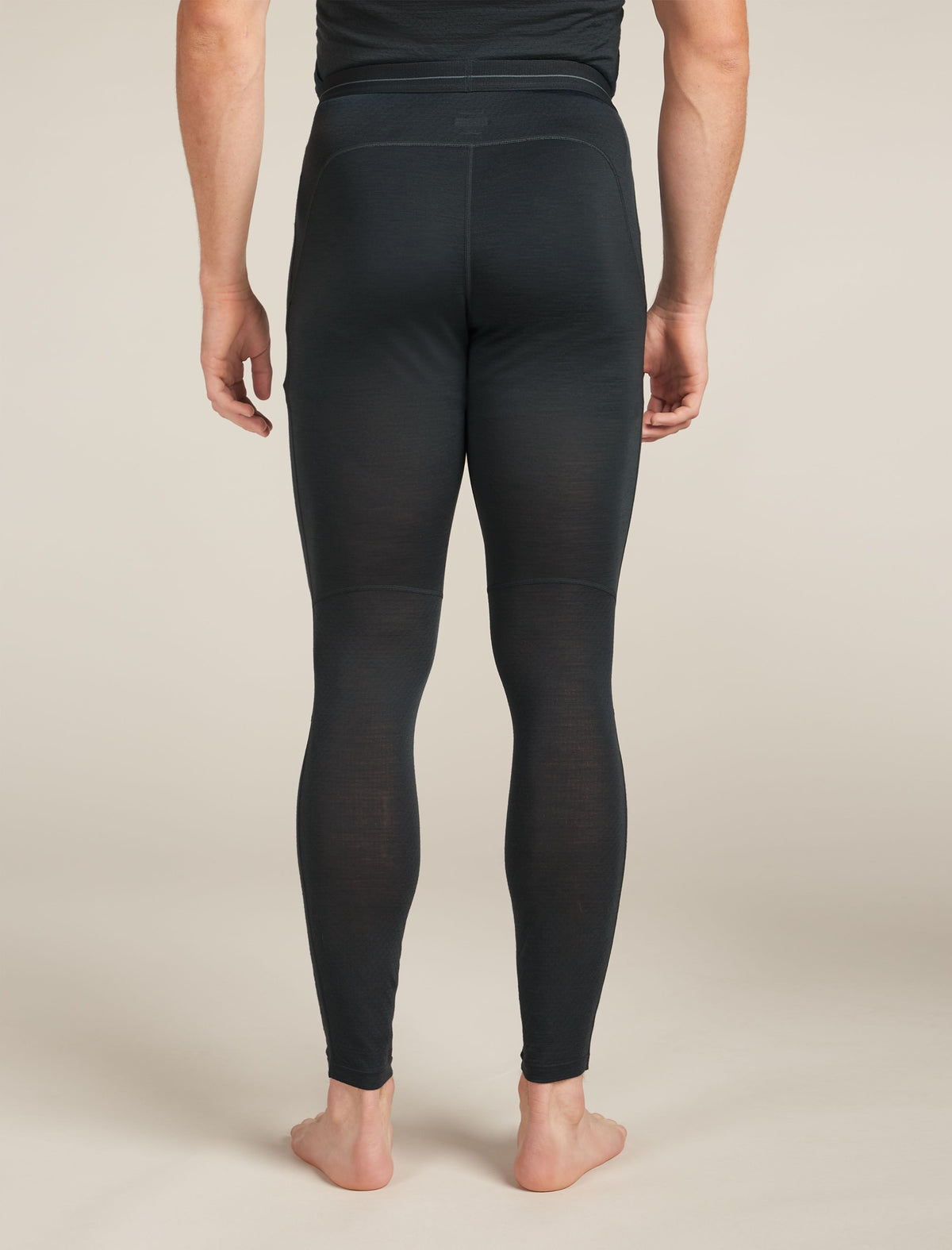 Legging isotherme 125 ZoneKnit™ en mélange de mérinos Men's Black - 2
