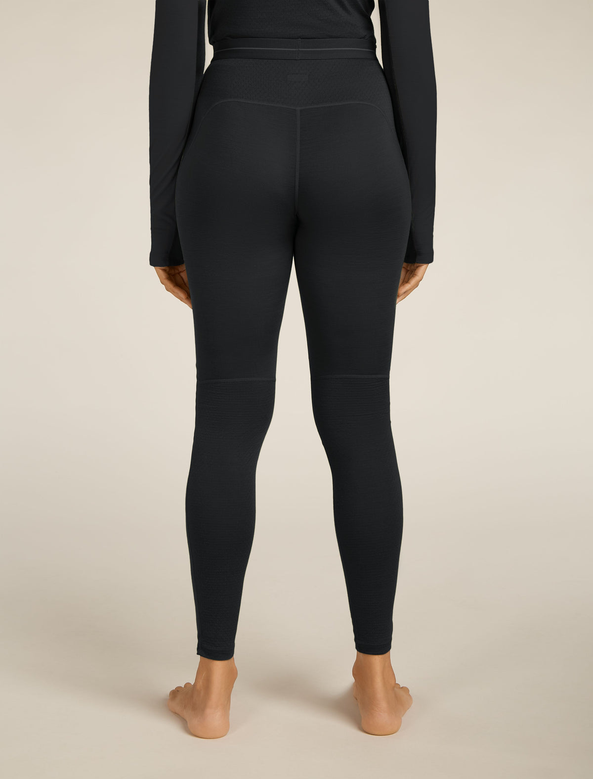 Women's Merino Blend 125 ZoneKnit™ Thermal Leggings Black - 2