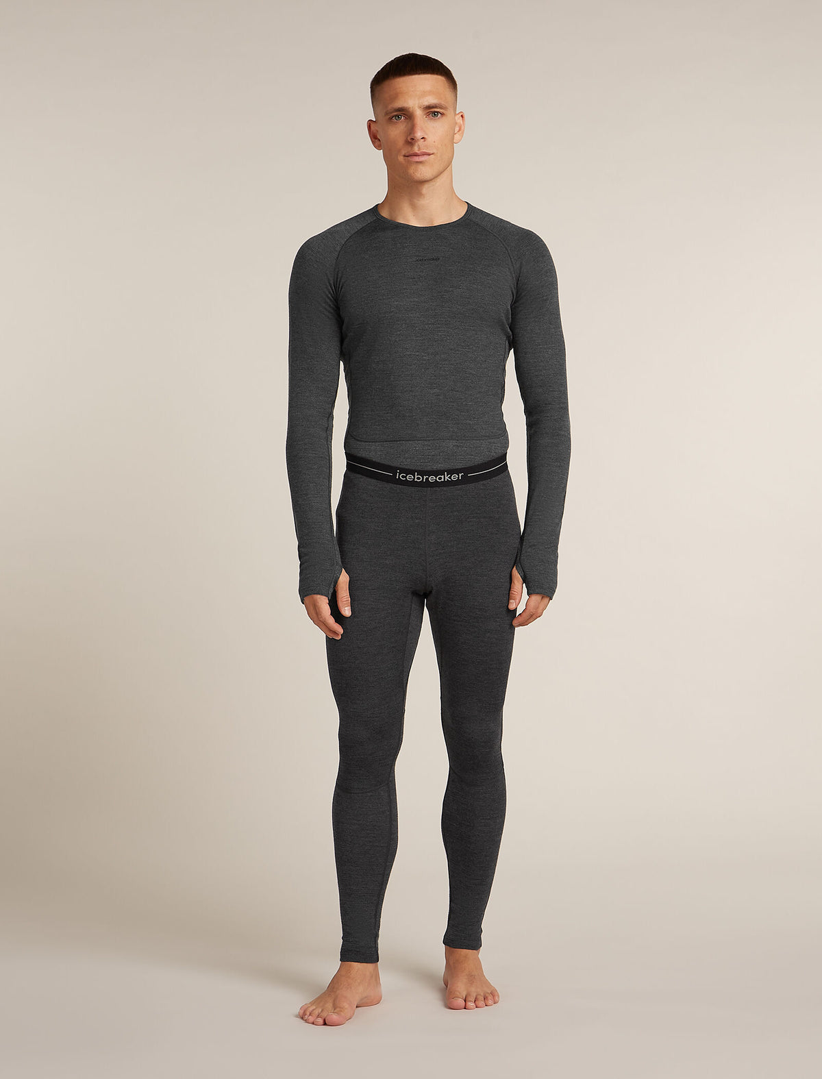 Legging 260 ZoneKnit™ en mérinos Men's Jet Heather - 3