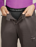 Women's Merino 260 ZoneKnit™ 3/4 Thermal Leggings Jet Heather - 4