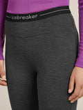 Women's Merino 260 ZoneKnit™ 3/4 Thermal Leggings Jet Heather - 5