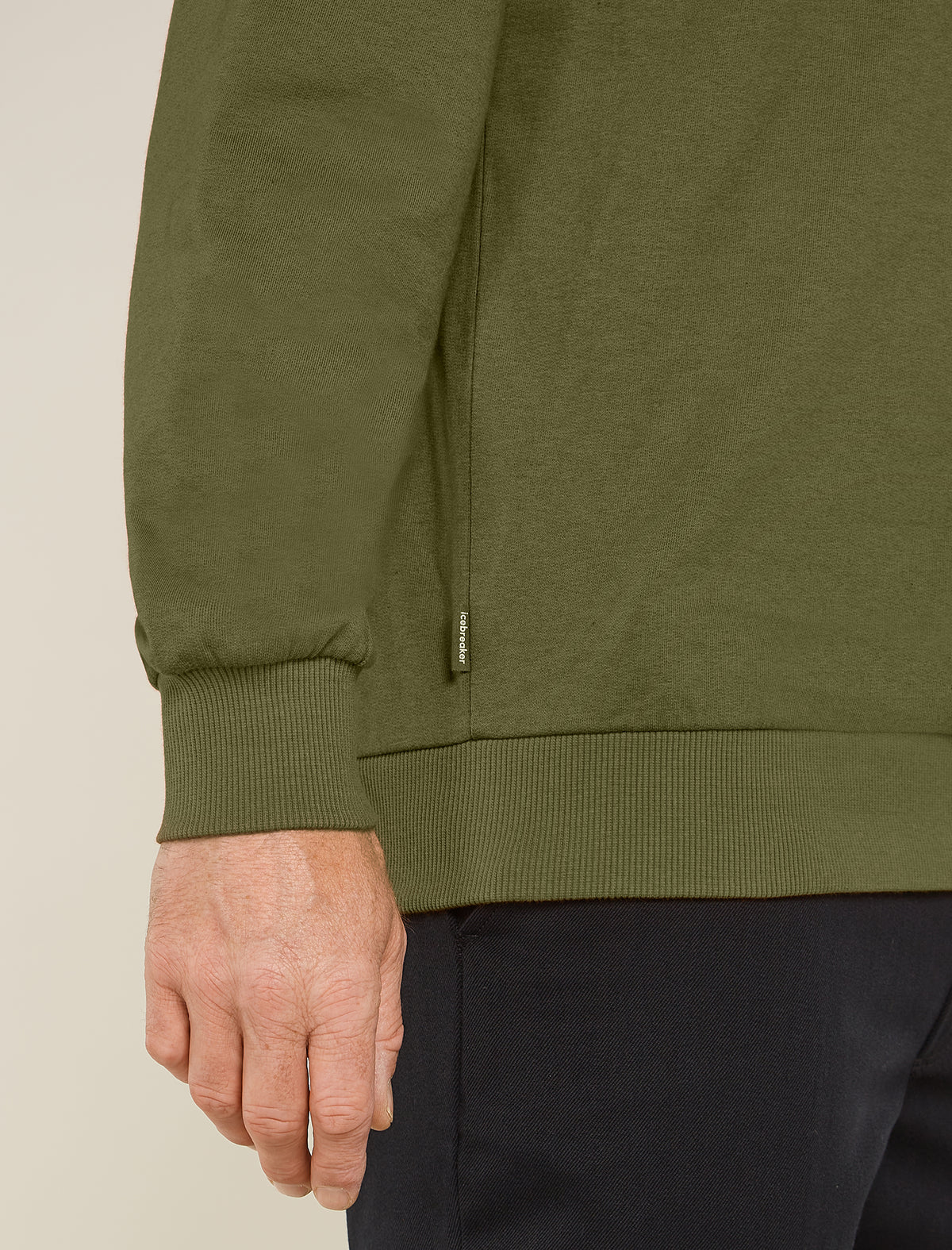 Men's Central Long Sleeve Sweatshirt Loden - 6