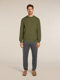 Men's Central Long Sleeve Sweatshirt Loden - 3