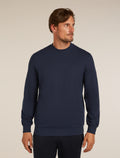 Men's Central Long Sleeve Sweatshirt Midnight Navy - 1