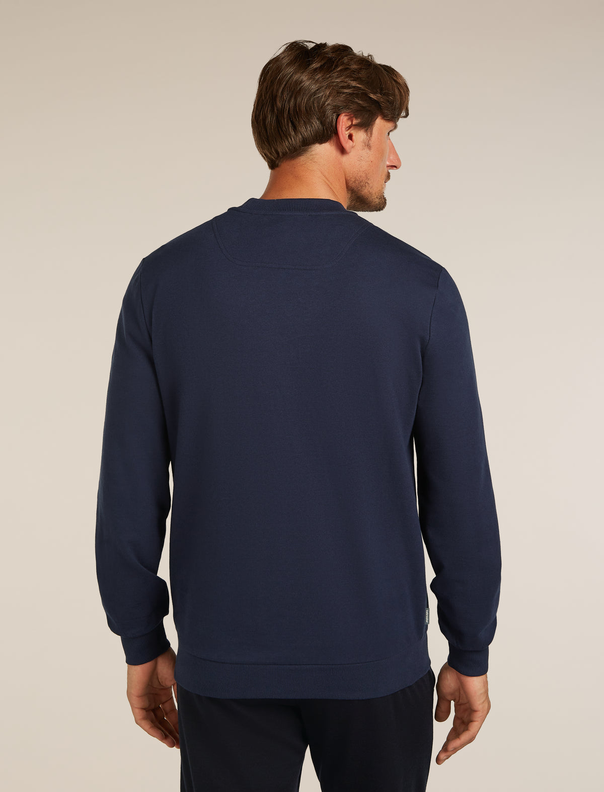 Men's Central Long Sleeve Sweatshirt Midnight Navy - 2