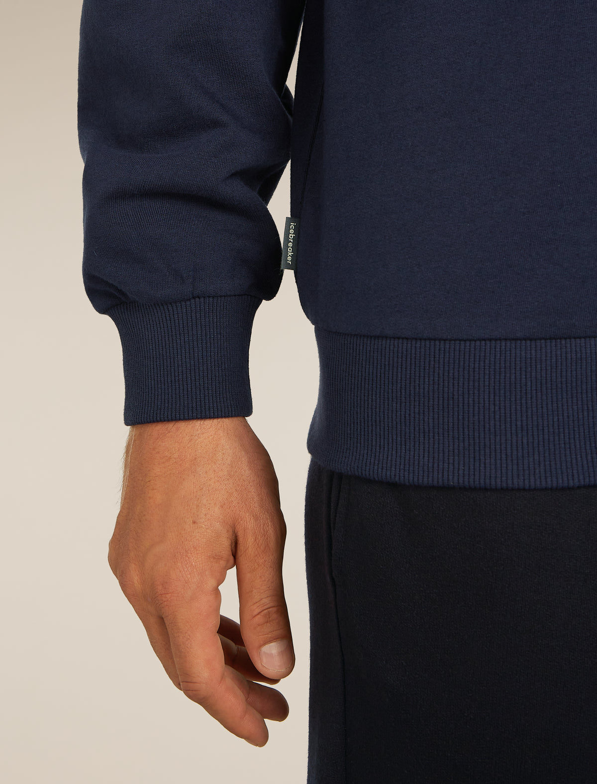 Men's Central Long Sleeve Sweatshirt Midnight Navy - 8