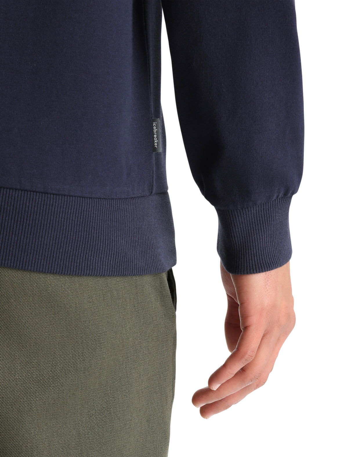 Men's Central Long Sleeve Sweatshirt Midnight Navy - 6