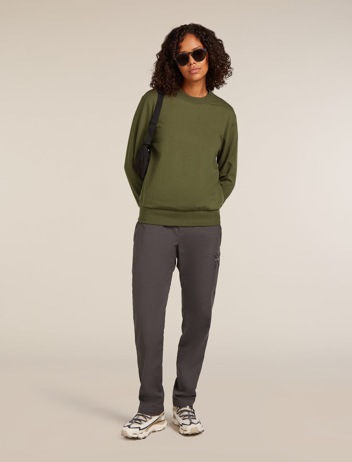 Women's Central Long Sleeve Sweatshirt Loden - 4