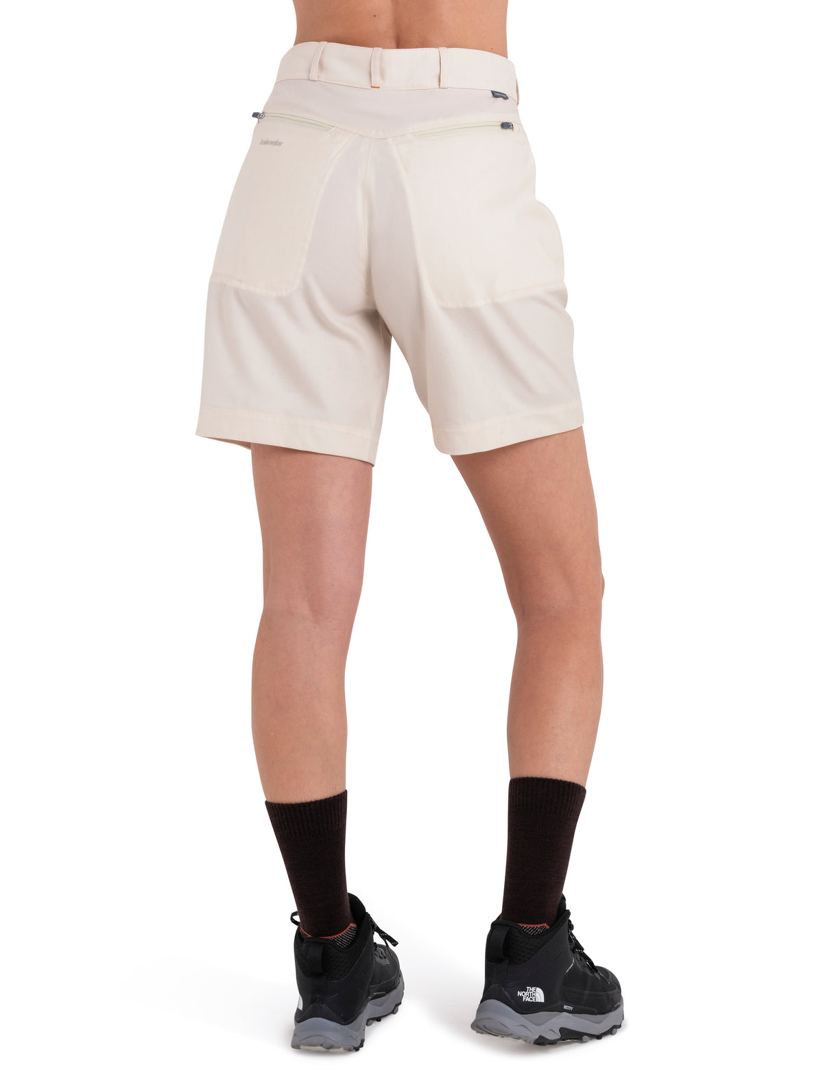 Short de randonnée en mérinos pour hommes Femme Chalk - 2
