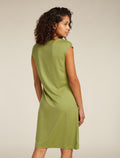 Women's Merino Granary Sleeveless Dress Olive - 2