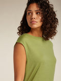 Women's Merino Granary Sleeveless Dress Olive - 5
