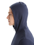 Men's Central Classic Long Sleeve Zip Hoodie Glacier - 5