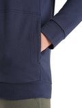 Men's Central Classic Long Sleeve Zip Hoodie Glacier - 6