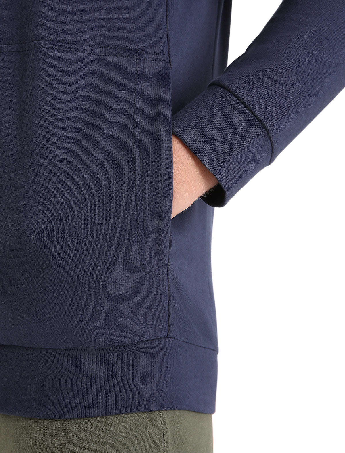 Men's Central Classic Long Sleeve Zip Hoodie Glacier - 6