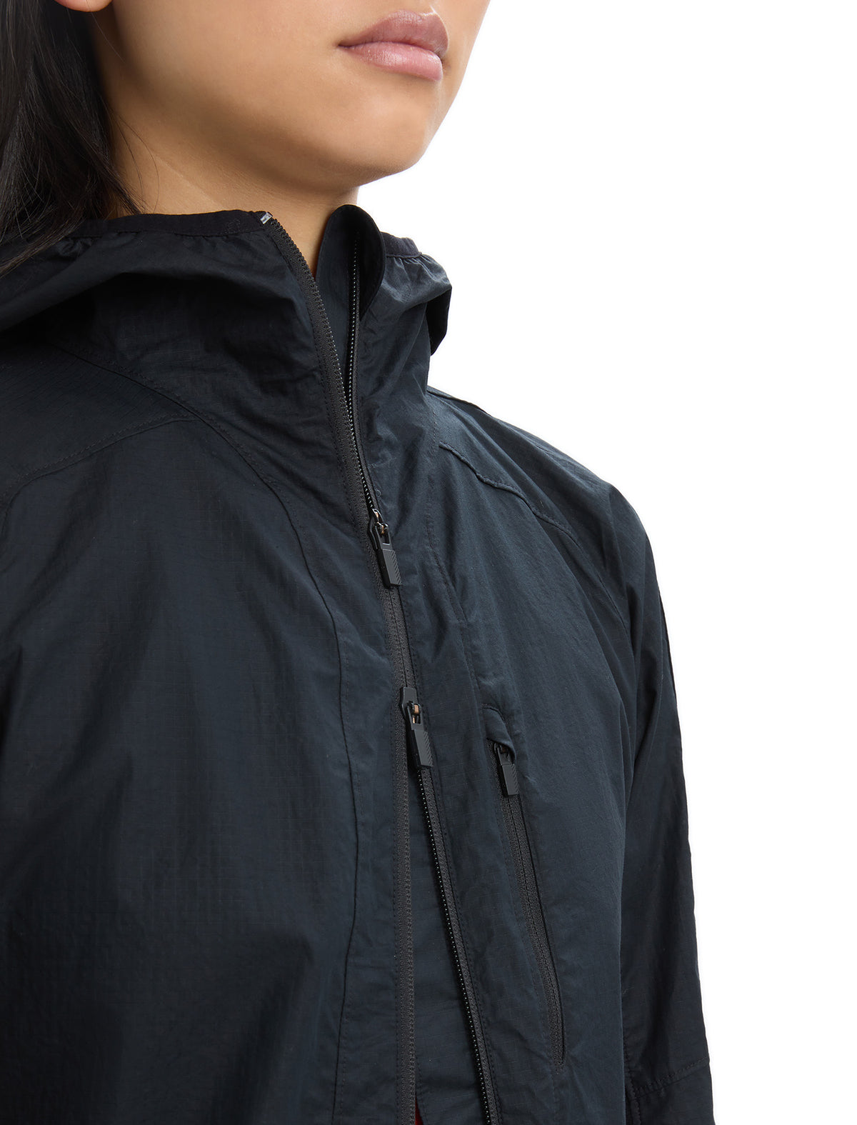 Women's Shell+™ Cotton Windbreaker Black - 5