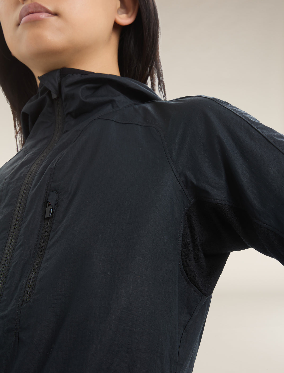 Women's Shell+™ Cotton Windbreaker Black - 7