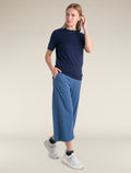 Women's Merino Linen Short Sleeve T-Shirt Glacier - 5