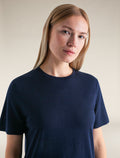 Women's Merino Linen Short Sleeve T-Shirt Glacier - 6