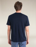 Men's Merino Linen Short Sleeve T-Shirt Glacier - 2