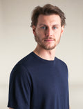 Men's Merino Linen Short Sleeve T-Shirt Glacier - 5