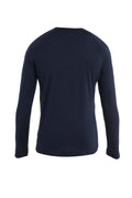 Men's Merino 200 Sonebula Long Sleeve Crewe Thermal Top Midnight Navy/Royal Navy - 6