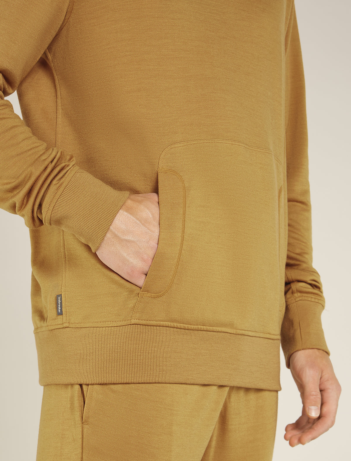 Men's Merino Blend 200 Shifter Long Sleeve Hoodie Russet - 6