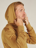 Men's Merino Blend 200 Shifter Long Sleeve Hoodie Russet - 7