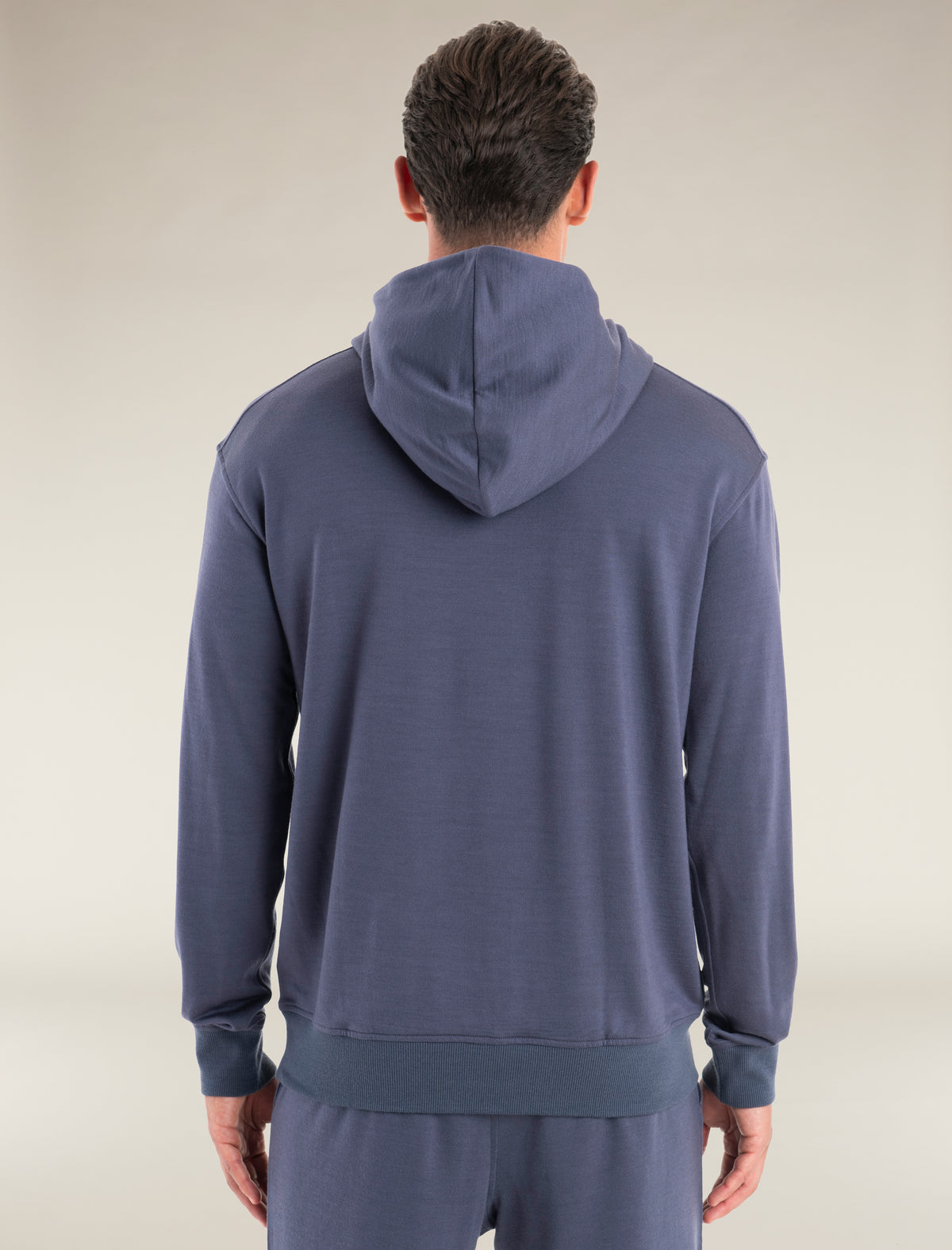 Men's Merino Blend 200 Shifter Long Sleeve Hoodie Graphite - 2