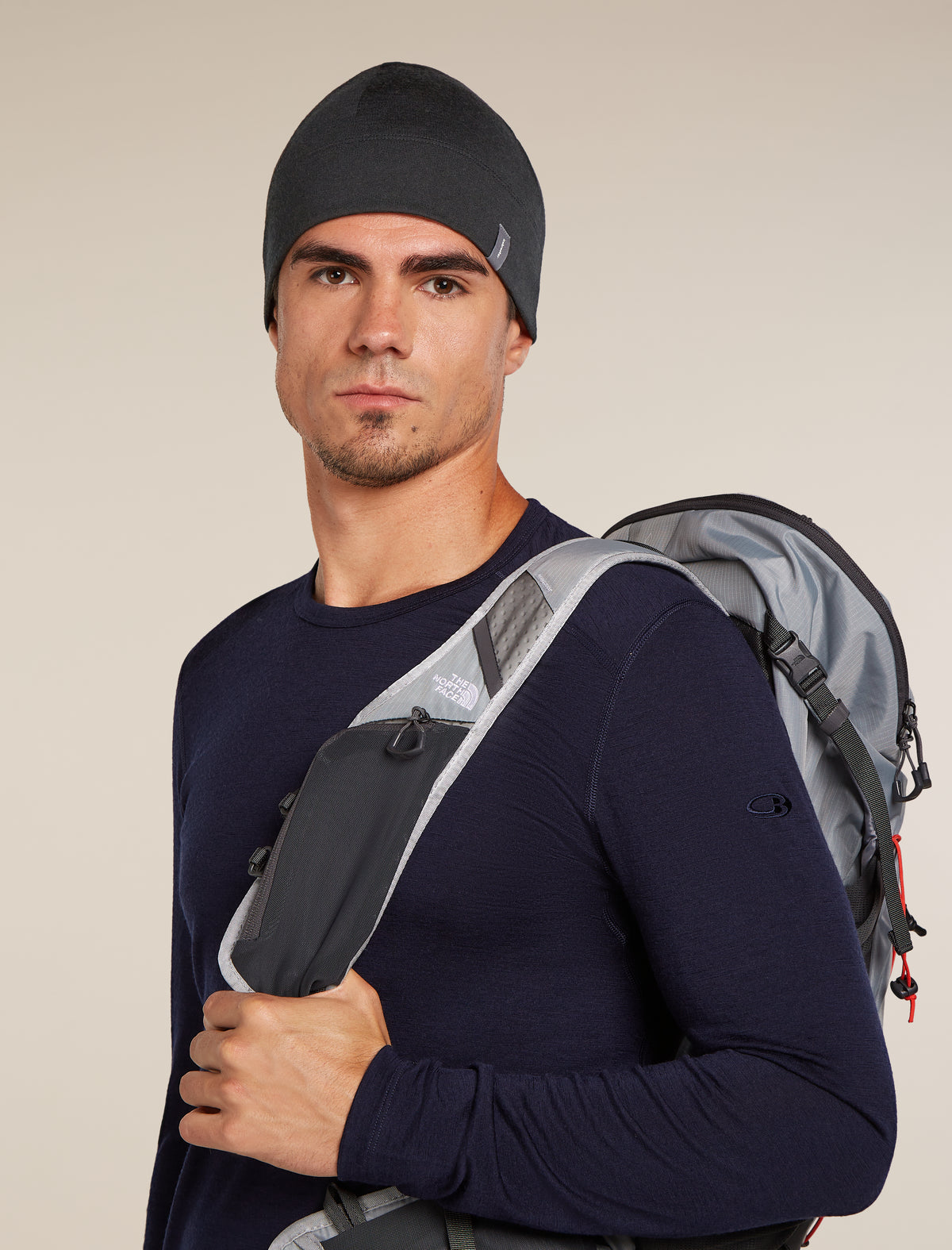 Unisex Merino 260 Ridge Beanie Black - 3