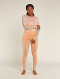 Women's Merino 200 Sonebula Long Sleeve Crewe Thermal Top Feldspar/Sunstone - 3