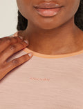 Women's Merino 200 Sonebula Long Sleeve Crewe Thermal Top Feldspar/Sunstone - 5