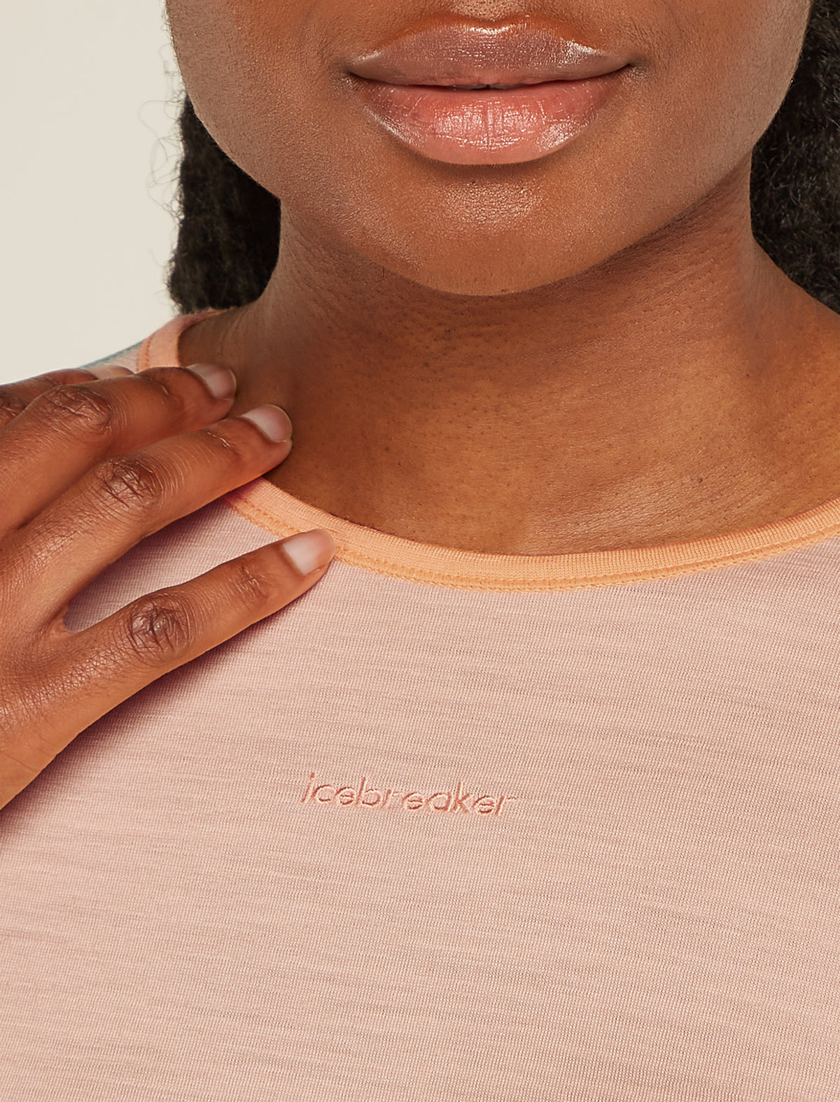 Women's Merino 200 Sonebula Long Sleeve Crewe Thermal Top Feldspar/Sunstone - 5